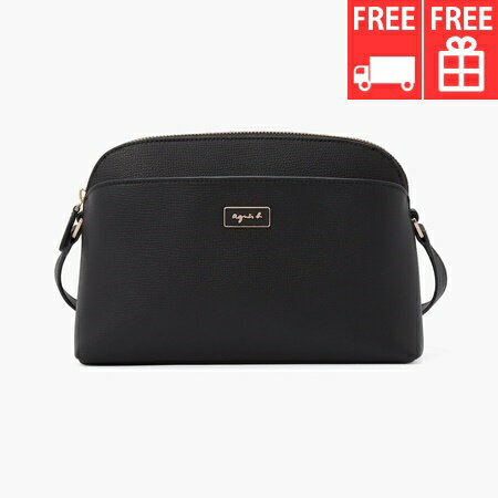 ショルダーバッグ 【無料ラッピング】 アニエスべー agnes b ショルダーバッグ ブラック メンズ レディース ブランド 正規品 新品 ギフト プレゼント 人気 おすすめ 誕生日 クリスマス 送料無料