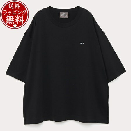 ヴィヴィアンウエストウッド Vivienne Westwood Tシャツ ワンポイントORB ビッグTシャツ ブラック FREEサイズ