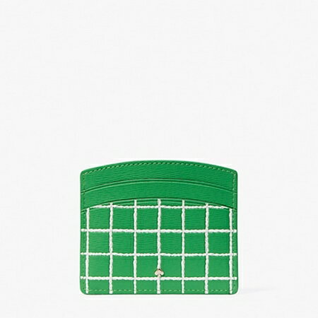 ケイトスペード kate spade カードケース コートサイド カード ホルダー FRESH GREENS MULTI