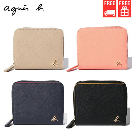 アニエスべー agnes b 折財布 ウォレット メンズ レディース ブランド 正規品 新品 ギフト プレゼント 送料無料 無料ラッピング 秋冬