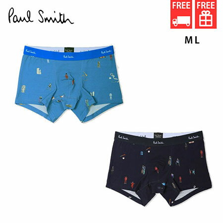 楽天PARIS LOUNGE パリスラウンジ【送料無料】【ラッピング無料】ポールスミス Paul Smith ボクサーパンツ Bespoke プリント メンズ レディース ブランド 正規品 新品 ギフト プレゼント 人気 おすすめ