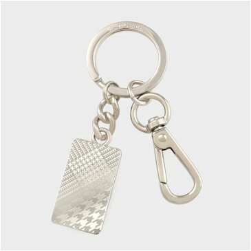 ポールスミス グレンチェック&ハウンドトゥース キーリング 001