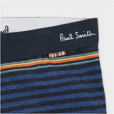 ポールスミス ボーダーボクサーパンツ ネイビー