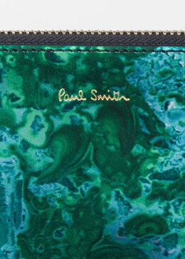 ポールスミス ショルダーバッグ プレシャスストーンコンサーティナ グリーン Paul Smith ポール スミス