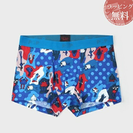 ポールスミス ボクサー Sexy vegetable プリント ボクサーパンツ ブルー M Paul Smith ポール スミス