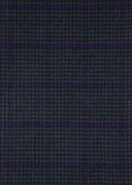 ポールスミス マフラー メンズ カシミヤ100%チェックパターン パープル Paul Smith