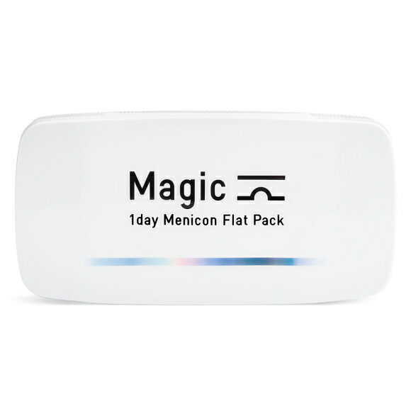 【送料無料】 Magic メニコン マジック 1DAY フラットパック コンタクトレンズ 1日使い捨て クリア 【2箱セット】 SIZE14.2mm メニコン