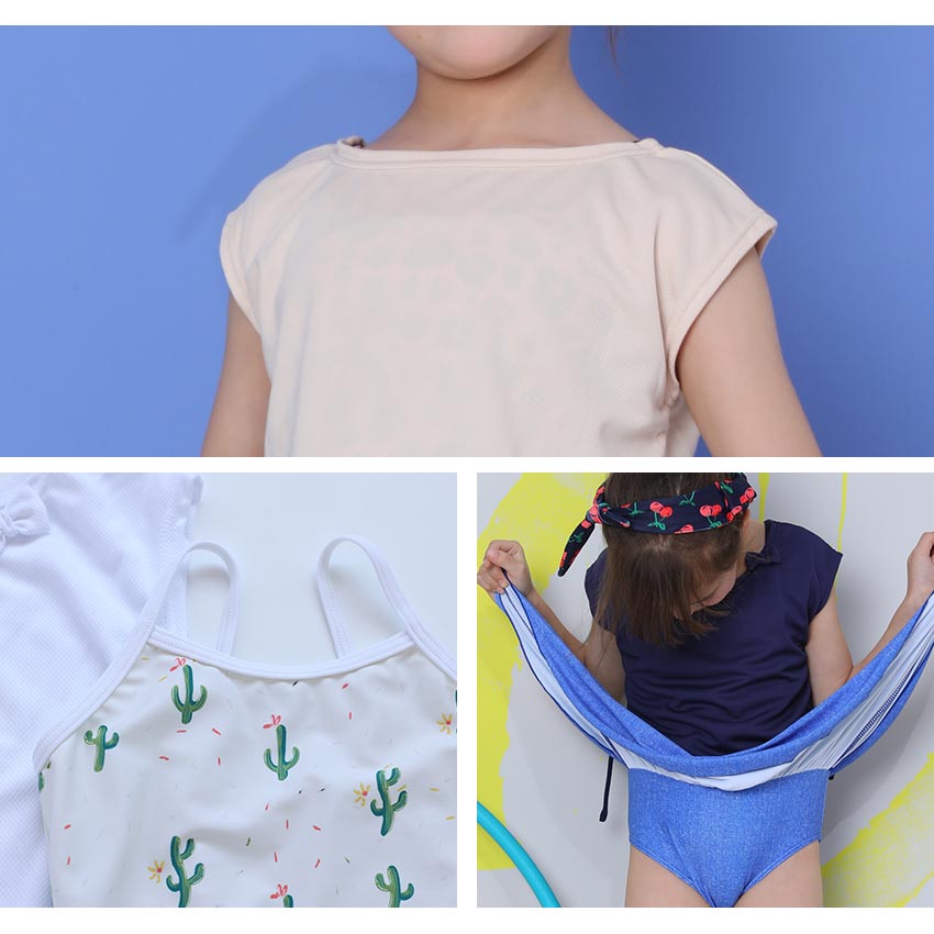 キッズ水着 3点セット 女の子 ラッシュガード 子供水着 かわいい セパレート イン...
