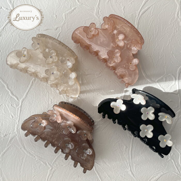 全品対象クーポン配布中! ■ 【宅急便 送料無料】バンス クリップ お花 フラワー ヘアアクセ ヘアクリップ 小花 レディース まとめ髪 女性 ギフト 母の日 ...