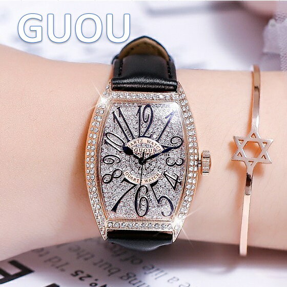 『 時計のプレゼントを贈る 』GUOU 腕時計 時計 レディ