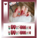 【PRS nail】 ネイルチップ 付け爪 つけ爪 おうちネイル 貼る 簡単 ネイル 剥がせる デコネイル かわいい 24枚入 手用