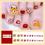 【PRS nail】 ネイルチップ 付け爪 つけ爪 おうちネイル 貼る 簡単 ネイル 剥がせる デコネイル かわいい 24枚入り 足用 フット用