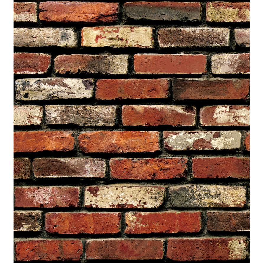 『最大20%OFFクーポン』ウォールステッカー DIY 壁紙 シール れんが 模様替え のり付き はがせる 賃貸O..