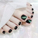『最大20%OFFクーポン』【PRS nail】 ネイルチップ 付け爪 つけ爪 簡単貼る 韓国 人気 夏に 繰り返し使える 剥がせる デコネイル かわいい 24枚入り 足用 フット用 結婚式 成人式