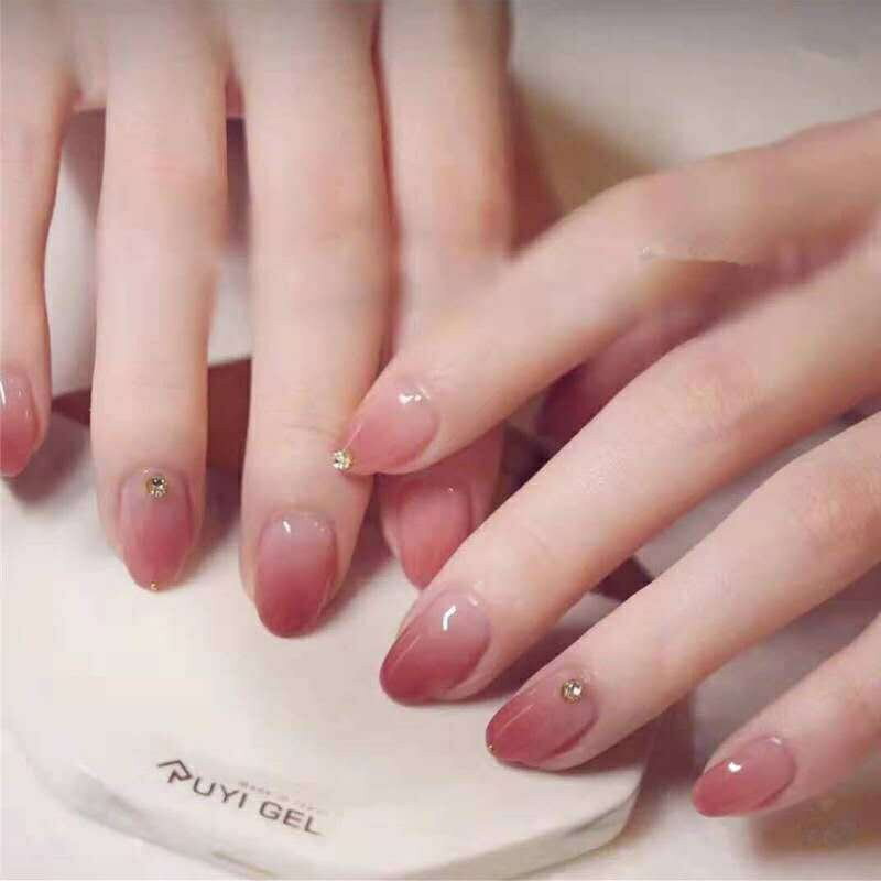 【PRS nail】 ネイルチップ 付け爪 つけ爪 おうちネイル 貼る 簡単 ネイル 剥がせる デコネイル かわいい 24枚入 手用