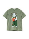 【go slow caravan】 PIECLEX ファーマークマTEE メンズ レディース ゴースローキャラバン