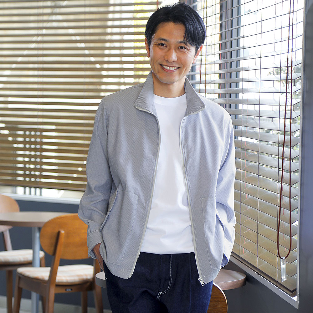 【メーカー直販】 日本製 富江工房 サッカーブルゾン メンズ 紳士 シニア プレゼント 50代 60代 70代 80代 ギフト ラッピング無料