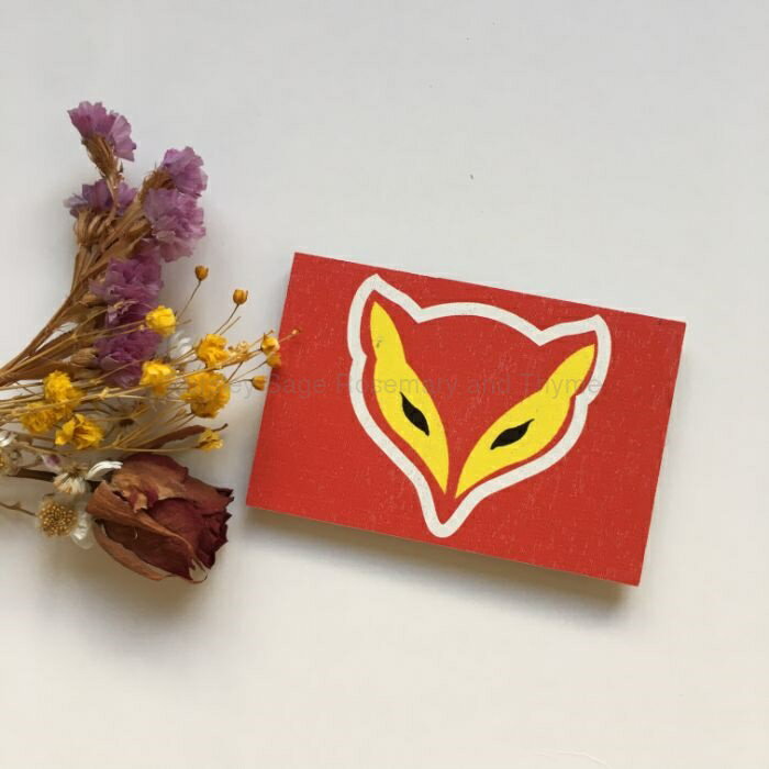 FAZER PIHLAJA マグネット キツネ ファッツエル 磁石 フィンランド 木製 ハンドペイント キャンディ チョコレート 企業 お菓子 キャラクター