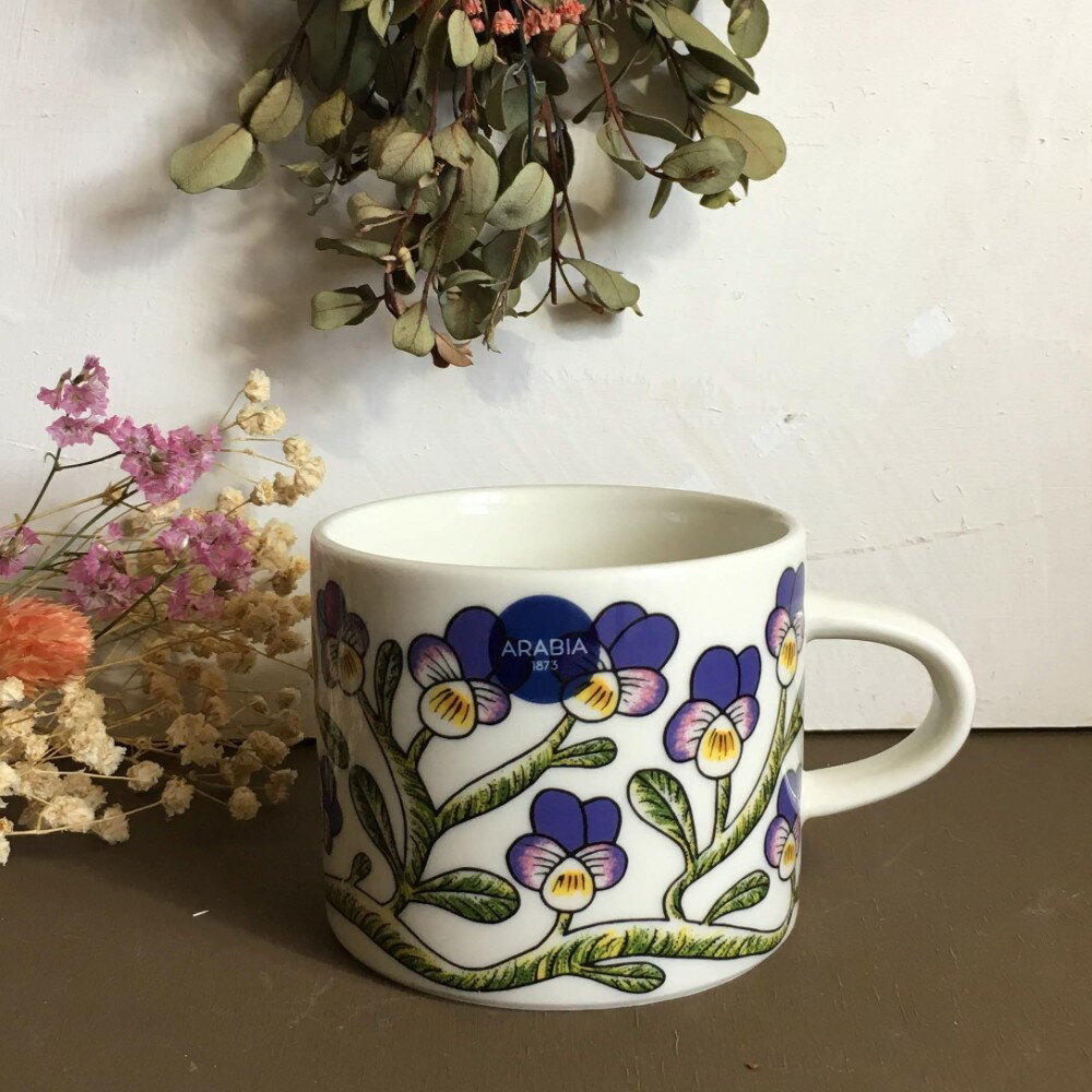 Arabia Keto orvokki マグカップ 180ml アラビア ケトオルヴォッキのサムネイル