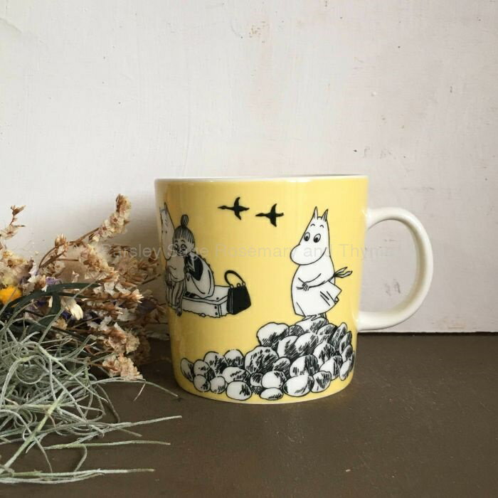 楽天Parsley Sage Rosemary and ThymeARABIA moominmug K-city market 50th anniversary マグカップ イエロー アラビア ムーミンマグ 50周年記念