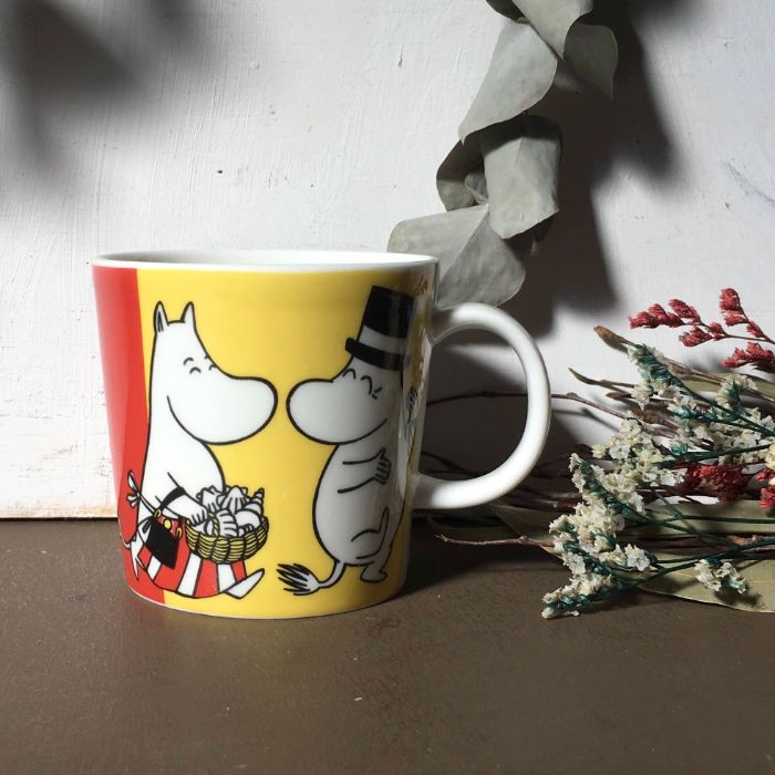 【USED】 ARABIA moominmug ファミリー マグカップ アラビア ムーミン ムーミンマグ フィンランド 【海外直輸入USED品】 ムーミングッズ ムーミン雑貨