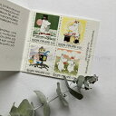 moomin 切手セット posti フィンランド郵政 ムーミン ムーミンママ ムーミンパパ フローレン トゥーティッキ 切手シート ポスティ メッセージ 北欧...