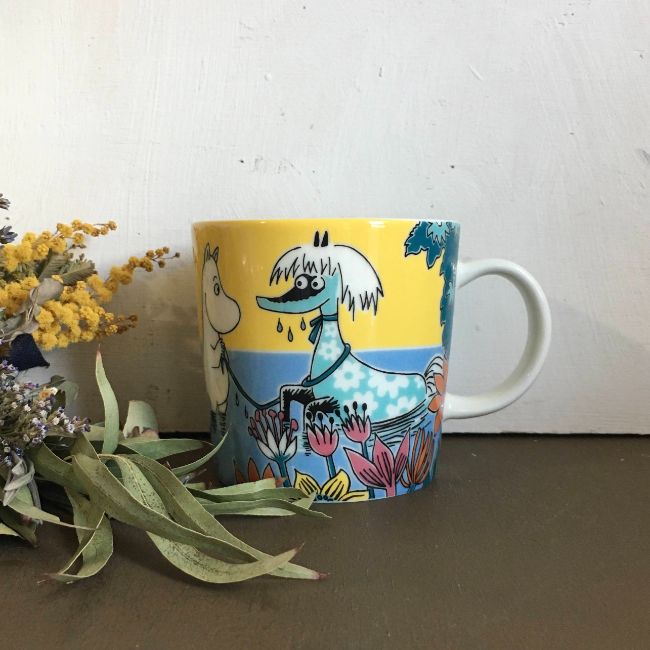 【USED】ARABIA moominmug サマーマグ2012 プリマドンナの馬 マグカップ アラビア ムーミンマグ summer 2012 Primadonna's horse【海外直輸入USED品】