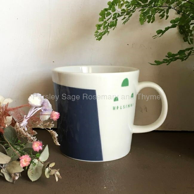 【SALE 6/4まで 11000 → 5500】【USED】iittala City Mug HELSINKI イッタラ シティマグ ヘルシンキ フィンランド【海外直輸入USED品】