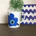 【USED】marimekko × ZAK designs UNIKKO マグカップ ブルー マリメッコ ザックデザイン ウニッコ 【海外直輸入USED品】