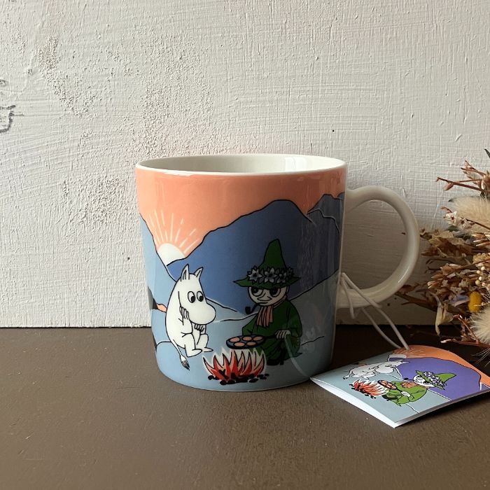 楽天Parsley Sage Rosemary and ThymeARABIA moominmug In the Mountains マグカップ 2021 ノルウェー限定 アラビア ムーミンマグ インザマウンテン【海外直輸入USED品】