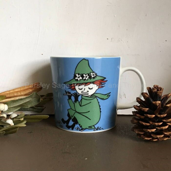 【USED】ARABIA moominmug マグカップ スナフキン アラビア ムーミンマグ 【海外直輸入USED品】