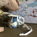 【USED】 ARABIA MOOMIN minimug 2016年 Snowhorse アラビア ムーミン ミニマグ ムーミンマグ クリスマス 【海外直輸入USED品】