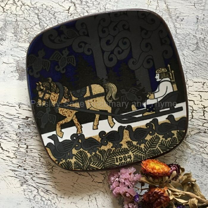 【USED】 ARABIA カレワラ イヤープレート 1984年 アラビア Kalevala 【海外直輸入USED品】のサムネイル