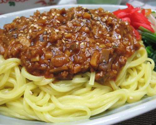 ジャージャーライス 麺 の具