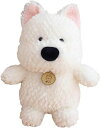 犬 抱き枕 動物 リアル ぬいぐるみ ふわふわ かわいい 35cm クッション ウエスト・ハイランド・ホワイト・テリア 可愛い ぬいぐるみ ホワイト 柔らかい ...