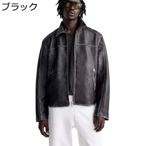 フェイクレザージャケット メンズ コート 保温 防風防寒 ヴィンテージ ライダースジャケット アウターウエア ブルゾン ビジネス ストリート 通勤通学 ファッション 秋春 バイクジャケット フェイクレザージャケット メンズ コート 保温 防風防寒 ヴィンテージ ライダースジャケット アウターウエア ブルゾン ビジネス ストリート 通勤通学 ファッション 秋春 バイクジャケット