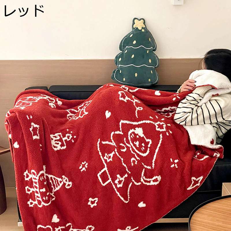 毛布 ひざ掛け クリスマスプレゼント ネコ柄 ブランケット リバーシブル毛布 両用タイプ ニット ふわとろ マルチカバー 春夏秋冬掛け毛布 もうふ フランネル 4季 マイクロファイバー 肩掛け/子供毛布