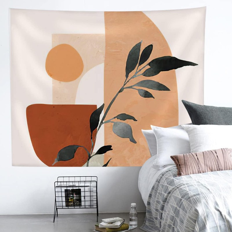 タペストリー 大判 北欧 おしゃれ 壁掛け 北欧 カラー モダンタペストリー 大判 ファブリックポスター インテリア 多機能壁掛け 模様替え 部屋 窓 個性ギフト 新築お祝い 寝室の飾り パーティー