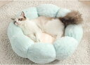 ペットベッド 冬 猫犬用ベッド ペットハウス 丸型 花型 ドーナツ型 保温 ふわふわ 洗える ペットソファ かわいい ペットベッド もこもこ 猫ベッド 犬ベッド...