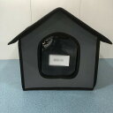 猫小屋 ペットハウス ペットアウトドアハウス 防水 野良猫 野良犬 テント 犬ハウス 猫シェルター キャットハウス 屋外 38*35*38CM 防雨 耐候性 組...