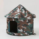 猫ハウス 屋外 猫ベッド 犬小屋 猫小屋 防水 外猫ハウス 屋外ペットハウス M 猫の巣 厚み 暖かい 保温 ぐっすり眠れる グリーン 防寒 防雨 折りたたみ可...