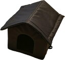 ペットハウス L 屋外用 防水 野良犬 野良猫 ペットシェルター キャットハウス 防寒 保温 アウトドアペットハウスドーム型 猫用トレー 犬小屋 屋外 耐寒性と...