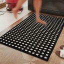 やわらか 吸水 足ふきマット バスマット 吸水マット 風呂場 洗面所 ブラック 脱衣所 足拭きマット 40*60cm 洗濯 洗える 浴室マット お風呂マット バス用品 無地 滑り止め 快適 玄関マッ(3)