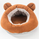 ペットベッド 秋冬 猫ハウス ペットハウス 犬ベッド 保温 暖かい 四季通用 ペットクッション 取り出し 洗える 可愛い キャットベッド ふわふわ もこもこ おしゃれ 防寒防風 ドーム型ペットハウス