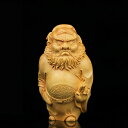 ミニチュア仏像 鍾馗様【鍾馗・鎮宅聖君】置物 (木製:ツゲ)_木彫り 仏像 彫刻仏像 神像 美術品 ミニ型 仏像ワールド 黄楊 柘植 疫病退散 厄災除け 風水 ...