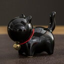 猫 置物 F アンティーク セラミック製 タイプ5 玄関小物 インテリア飾り ミニ 可愛い 招き猫 幸運 招き 猫グッズ 雑貨 北欧雑貨置物 猫の置物 インテリア ガーデン飾り 猫 グッズ 猫Cat置