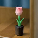 花 オブジェ 木製 木彫り チューリップ 置物 インテリア オーナメント 雑貨 おしゃれ 可愛い 花の彫刻 北欧 木製オブジェ F 植物 バラ タイプ4 アンティーク 木彫りの置物 玄関 トイレ 寝室