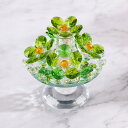 クリスタル 置物 クリスタルフラワー ガラスフラワー 枯れない花 花束置物 S オシャレ 雰囲気作り インテリア 飾り 家の装飾品 誕生日 母の日 ホワイデー バレンタインデー ギフト 退職 還暦お祝