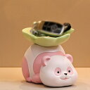 置き物 トレイ ジュエリー トレー パンダ 収納 おしゃれ かわいい 動物の像 インテリア 置物 小物 入れ 小皿 ピアス ネックレス 指輪 イヤリング 鍵 コ...