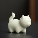 置物 猫 グッズ ネコちゃん 陶器 ミニチュア 動物 タイプ2 置き物 インテリア 卓上 かわいい F 猫の置物 飾り物 ミニサイズ おしゃれ 小物 ホーム オフィス用 玄関小物 インテリア飾り 事務